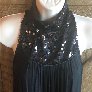 Sequined tunic